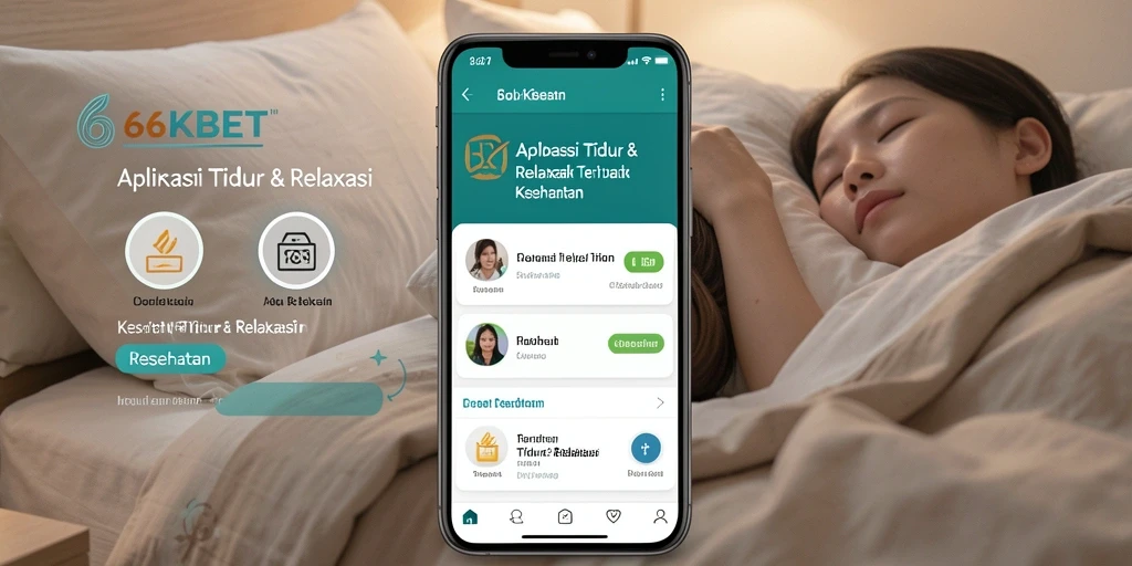 Antarmuka intuitif 66KBET untuk Tidur & Relaksasi.