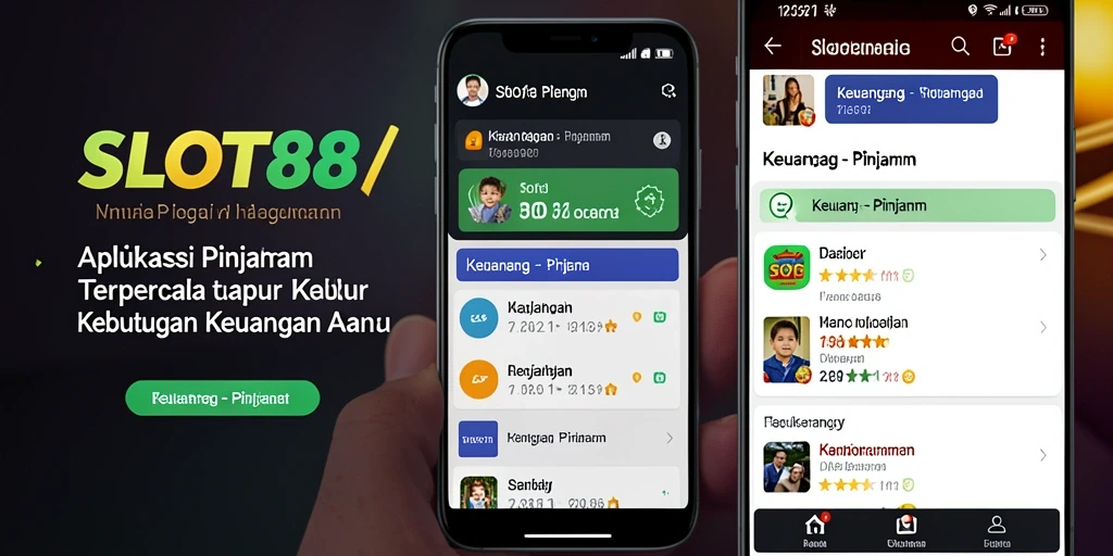 Antarmuka aplikasi SLOT88 yang ramah pengguna dan intuitif.